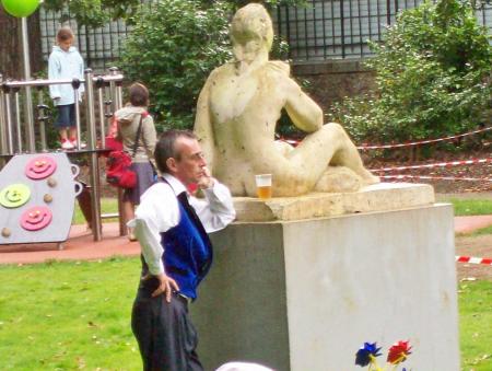 Le penseur de Rodin...